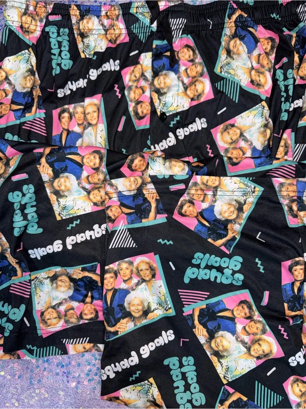 2928-Men's Pokémon, Wrack-it Ralph, Golden Girls Lounge Pants Lot